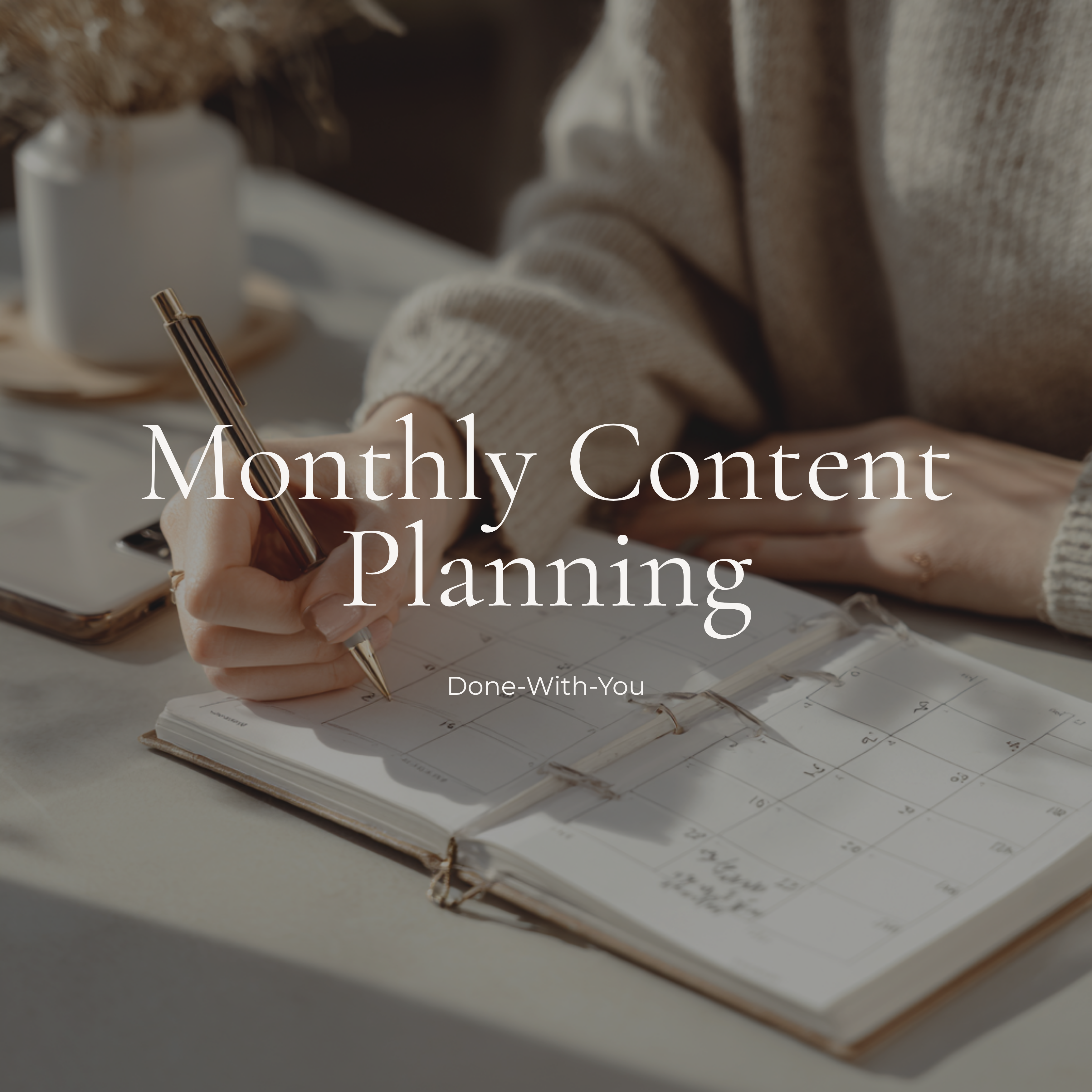 Monthly Content Planning Session