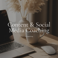 1:1 Content & Social Media Coaching - Monthly